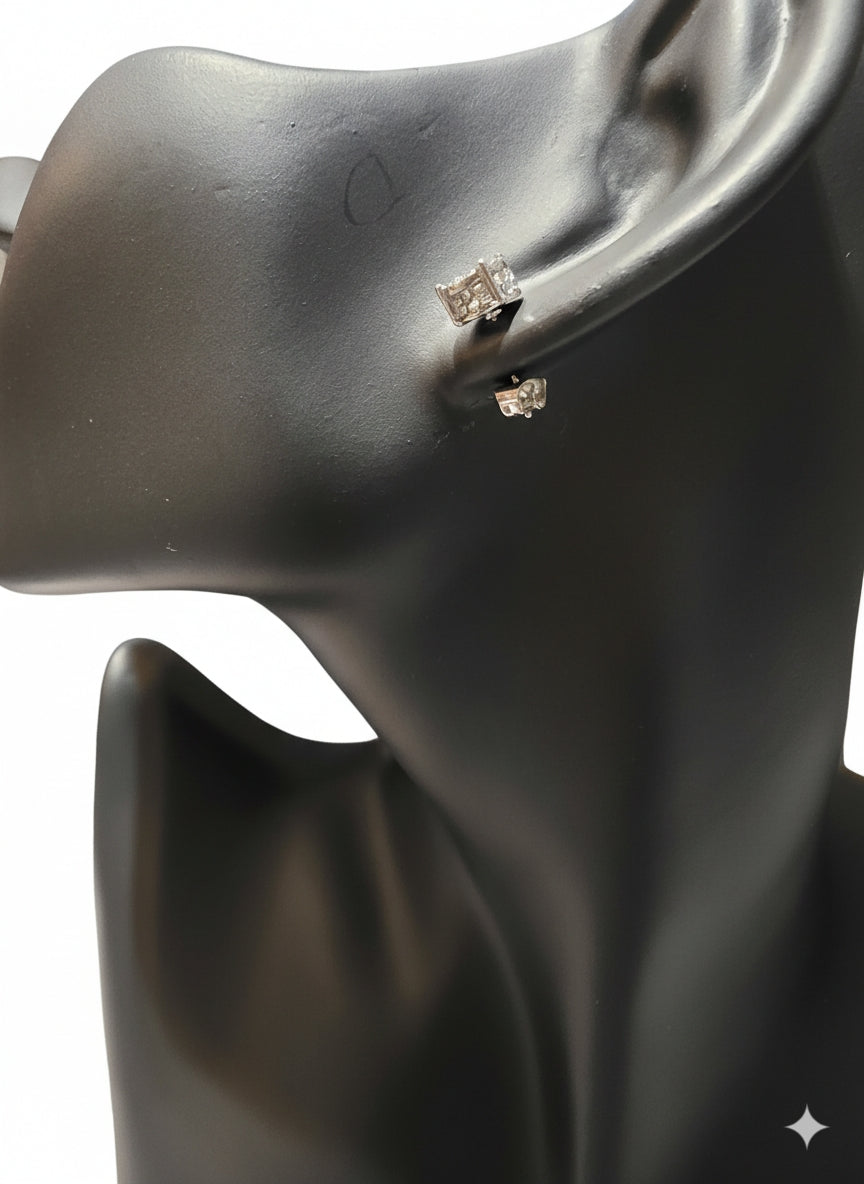 Diamond Stud Earrings