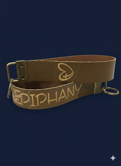 Epiphany Leather Keychains