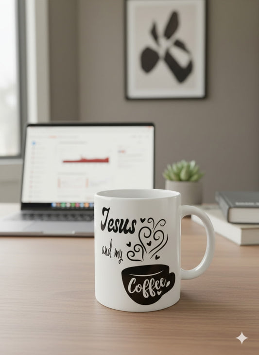Jesus and My Coffee – Design 1