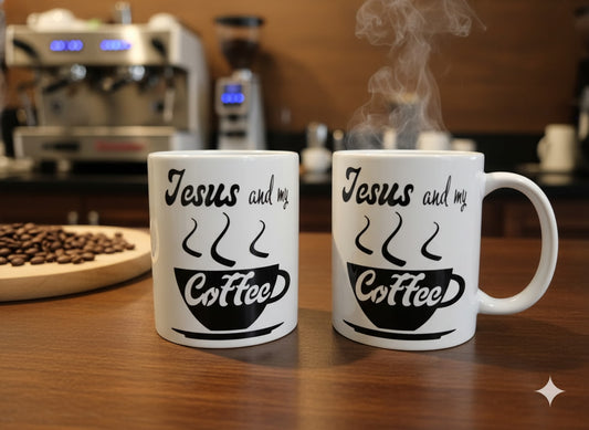 Jesus and My Coffee – Design 2